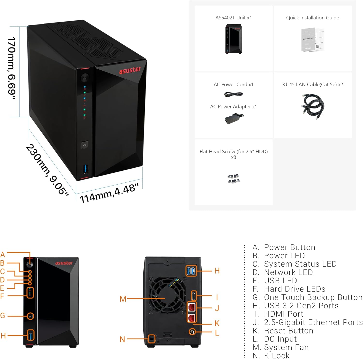 ASUSTOR AS5402T - photo 3
