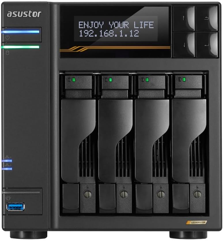 ASUSTOR Lockerstor 4 Gen3 AS6804T - photo 2