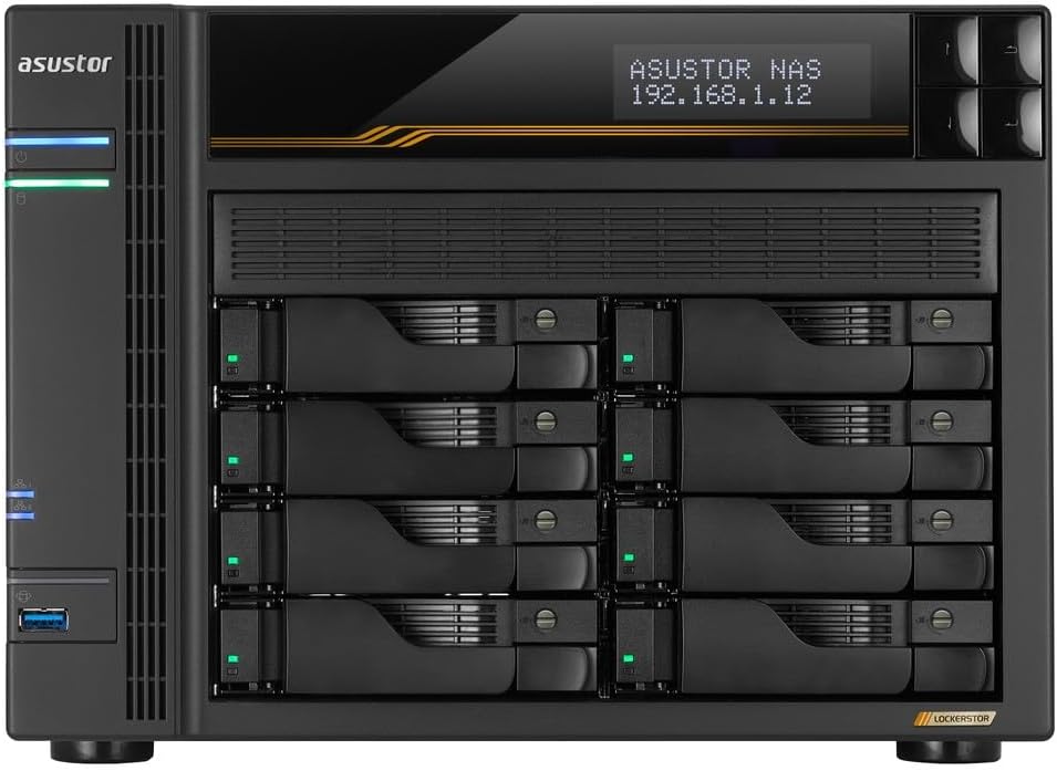 ASUSTOR LOCKERSTOR 8 Gen3 (AS6808T) - photo 4