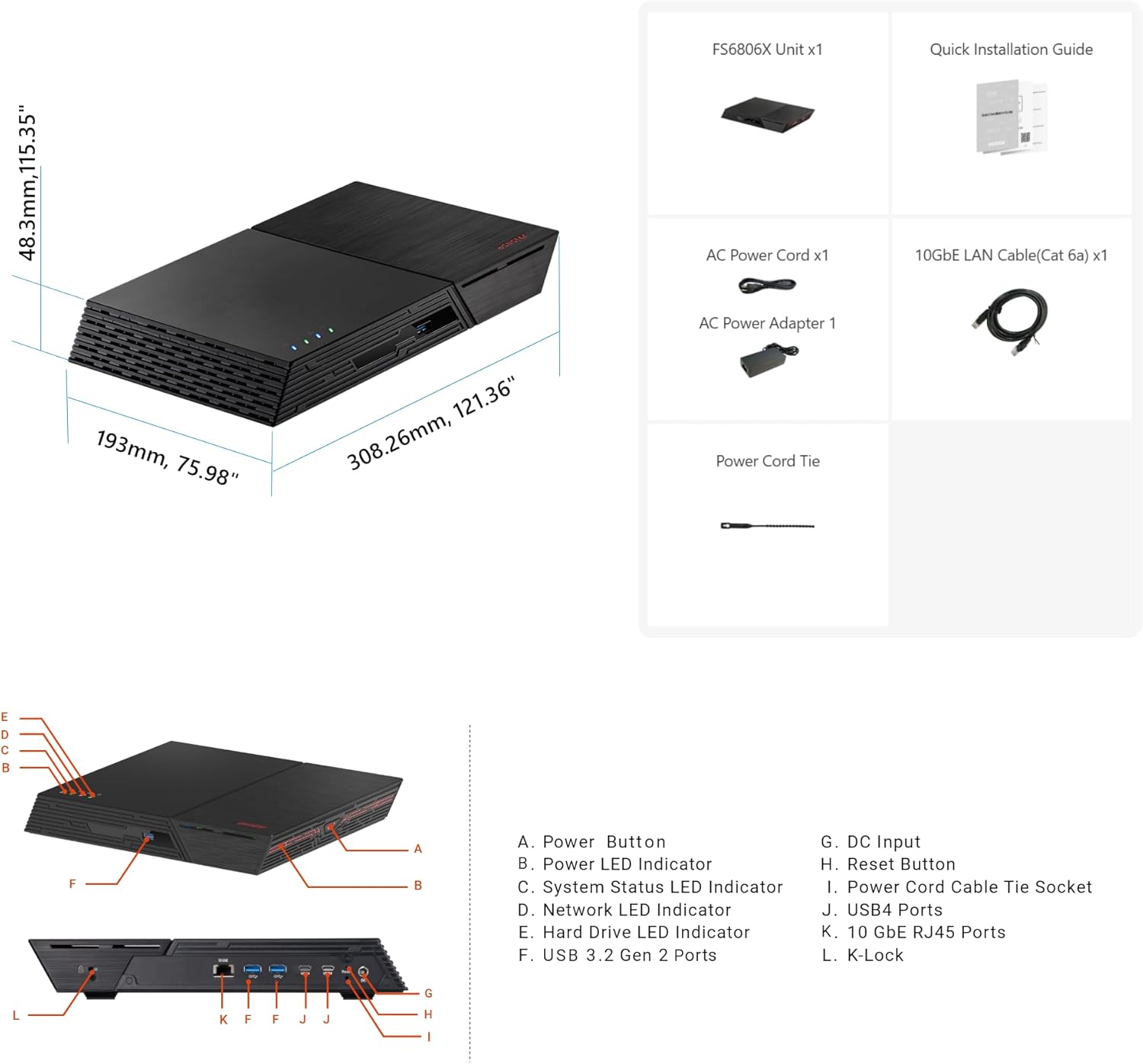 ASUSTOR FLASHSTOR 6 Gen2 (FS6806X) - photo 3