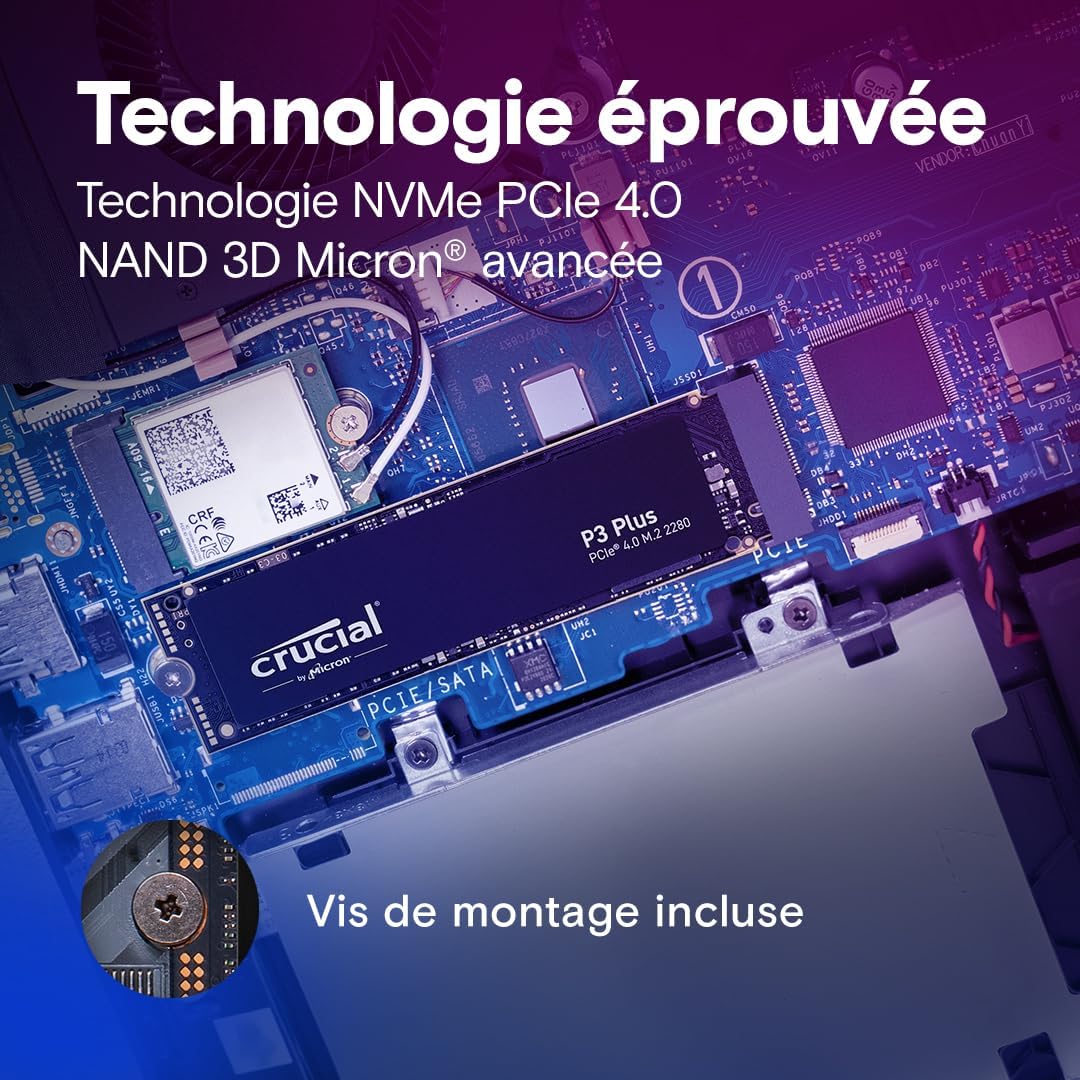 Crucial P3 Plus 1 To - photo 4