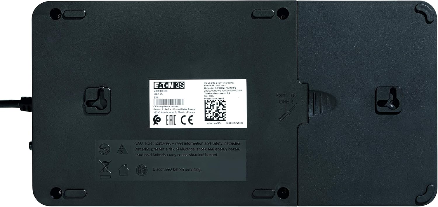 Eaton 3S Gen2 700 VA FR - vue de côté