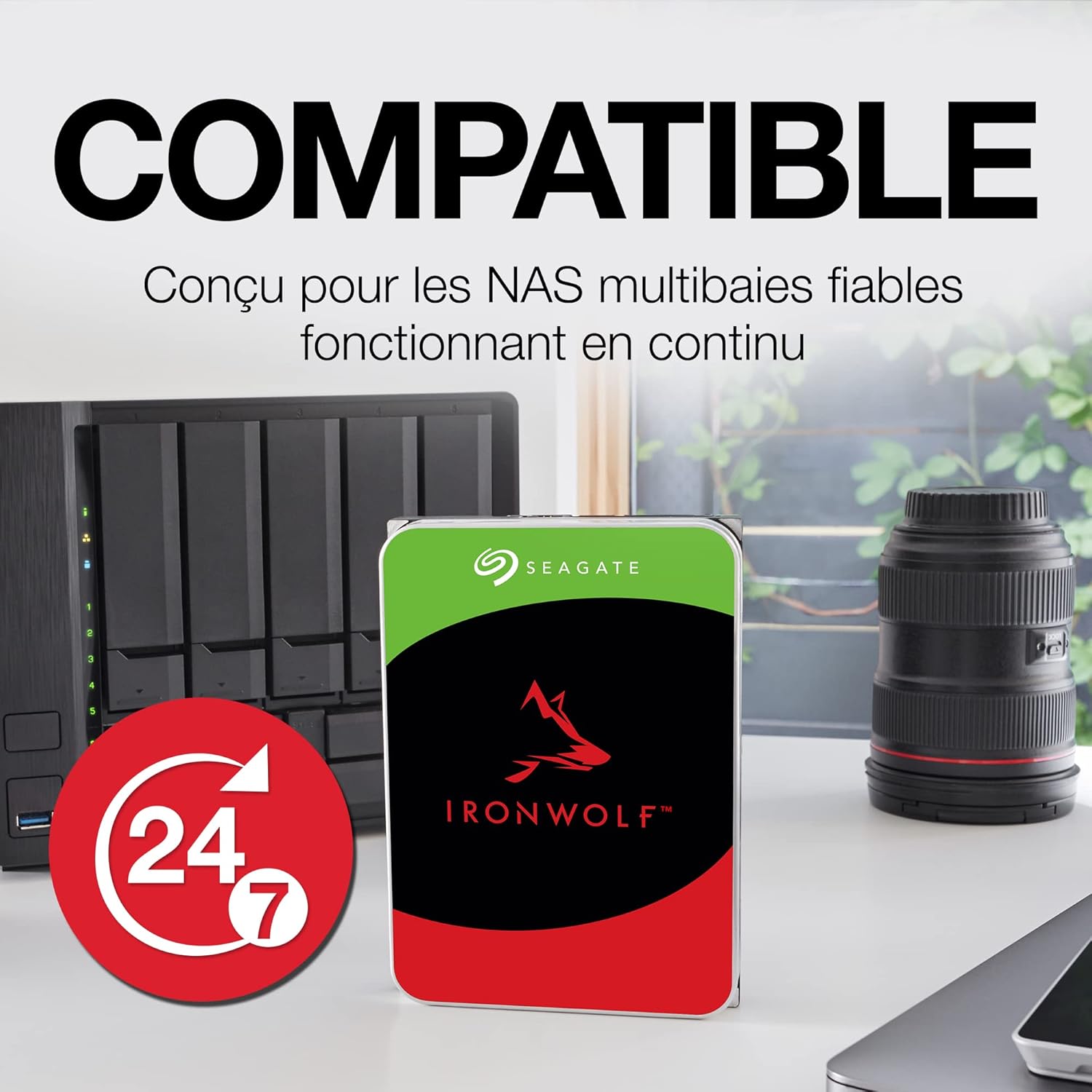 Seagate IronWolf 4 To - photo 2
