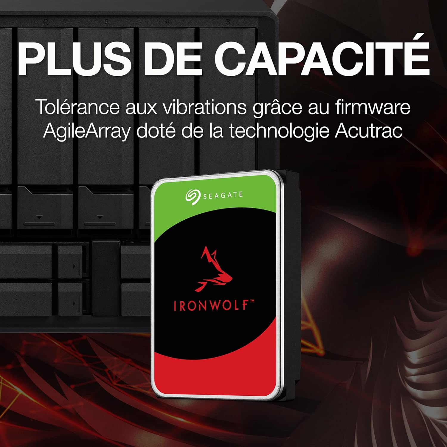 Seagate IronWolf 4 To - photo 3