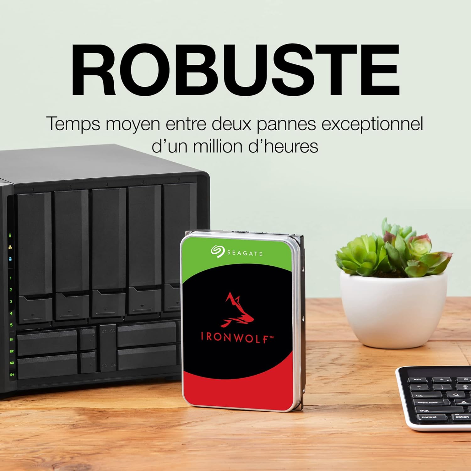 Seagate IronWolf 4 To - photo 5