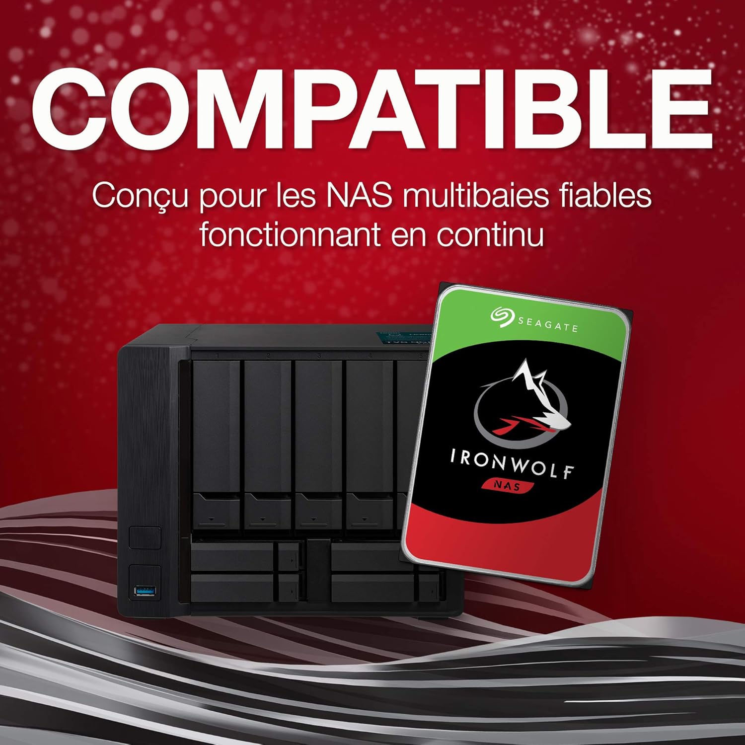 Seagate IronWolf 8 To - photo 2