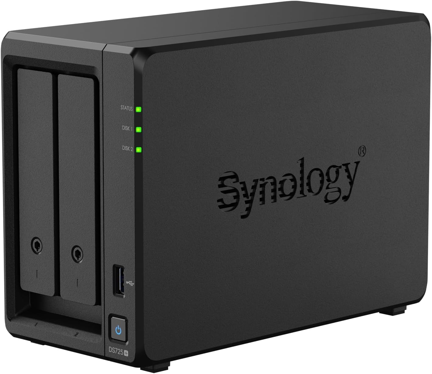 Synology DS725+ - vue de côté