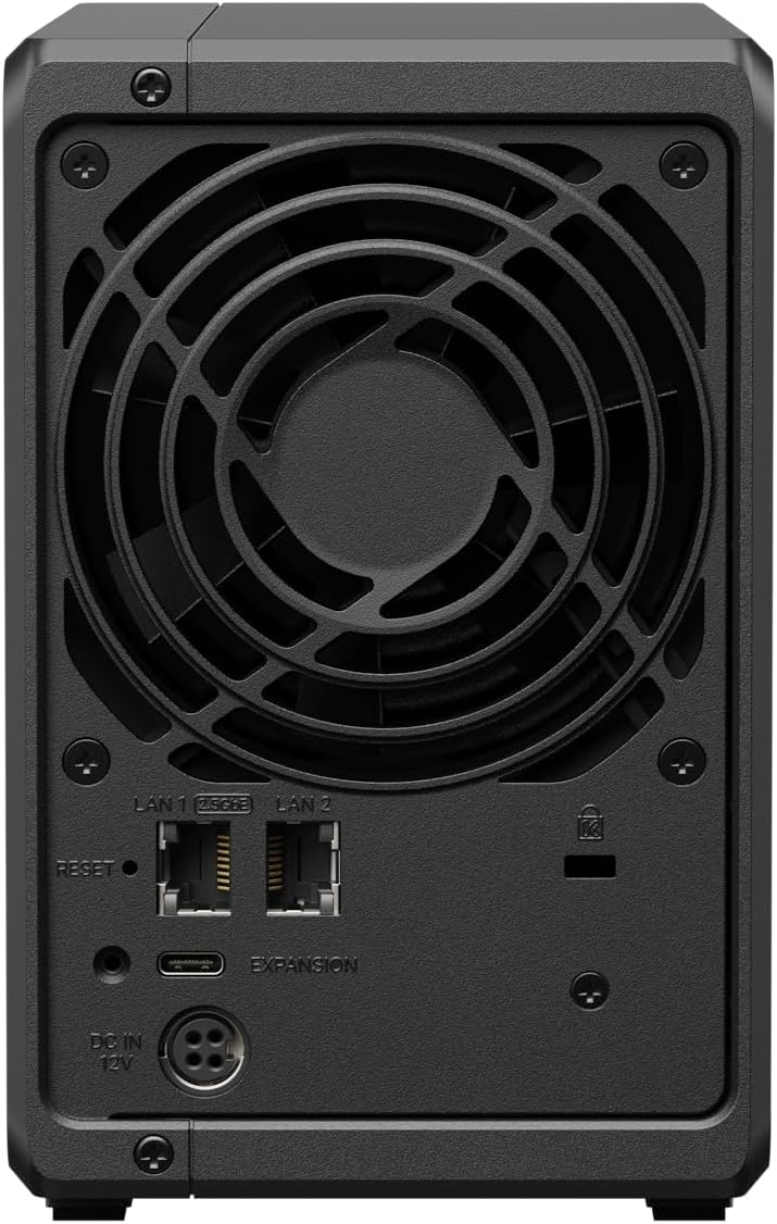 Synology DS725+ - ports et connectique