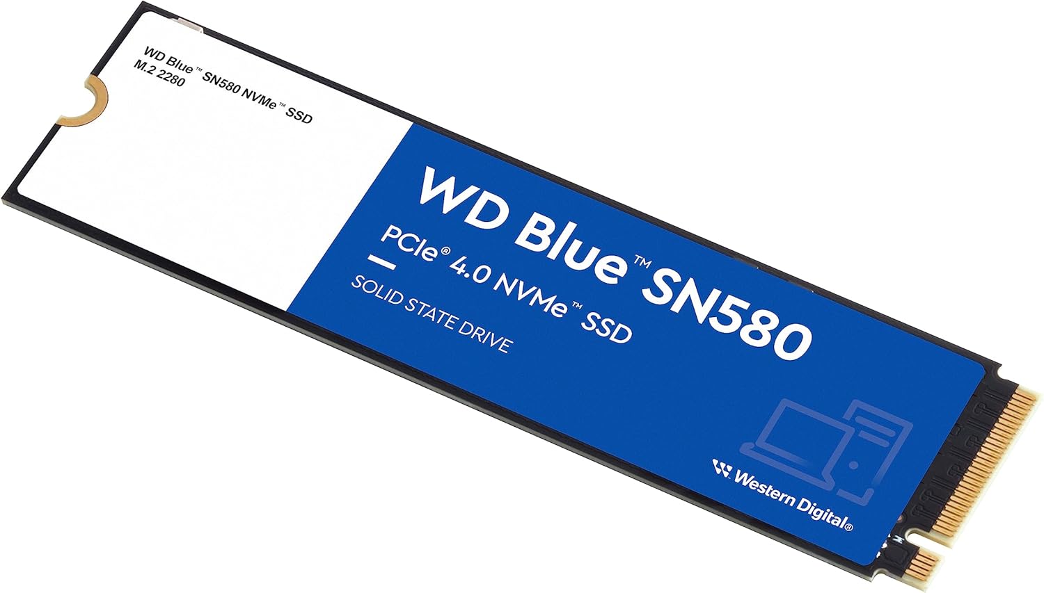 WD Blue SN580 1 To - ports et connectique