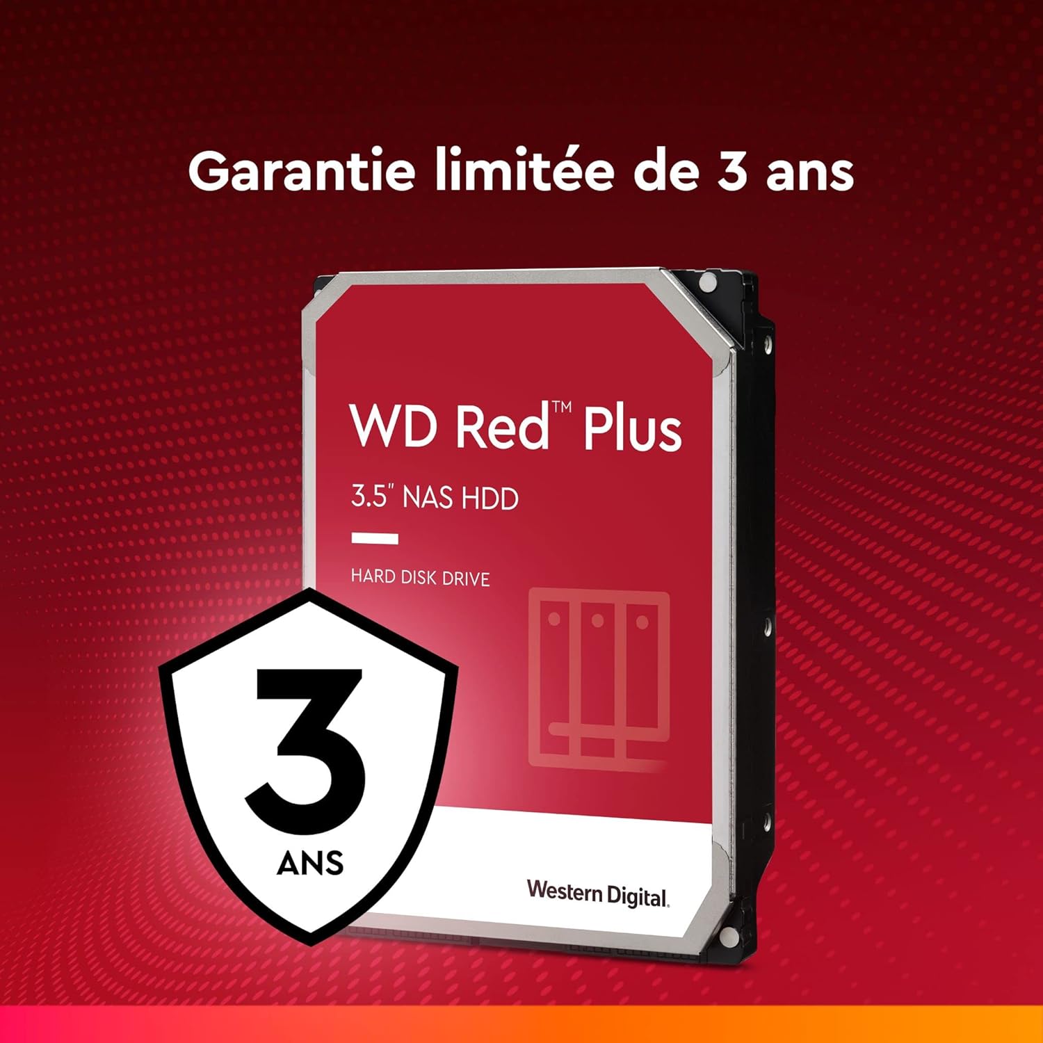 WD Red Plus 4 To - photo 6