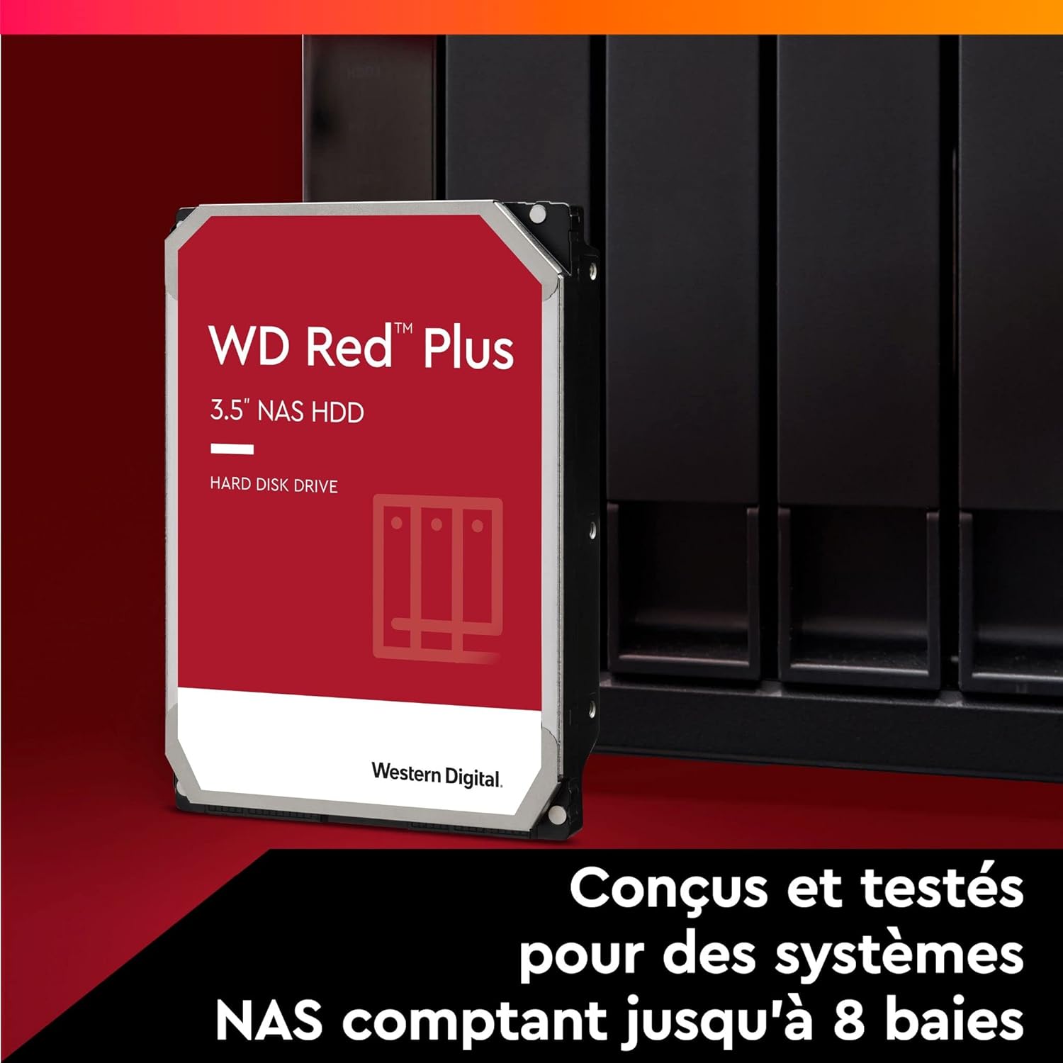 WD Red Plus 8 To - photo 3